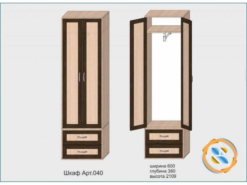 шкаф арт 040 в Белгороде