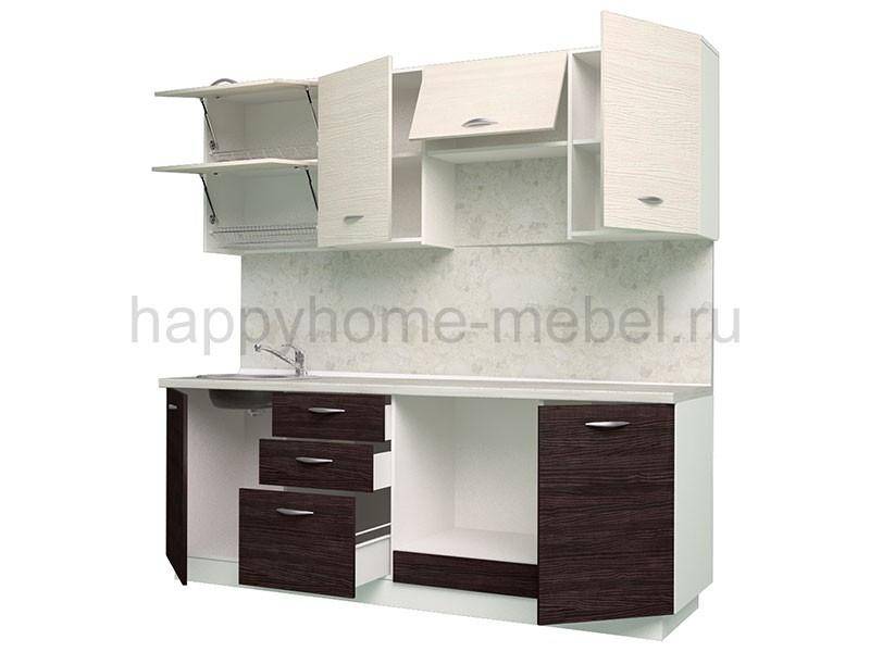 готовая прямая кухня life wood-1 2200 в Белгороде