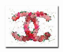 постер coco flowers a4 в Белгороде