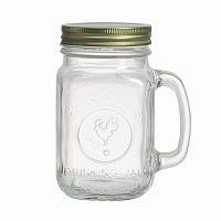 кружка с крышкой bormioli rocco drinking jar в Белгороде
