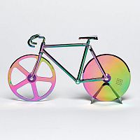 нож для пиццы из нержавеющей стали the fixie, радужный в Белгороде