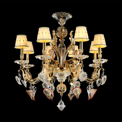 люстра md102729-8a от illuminati золото/янтарная в Белгороде