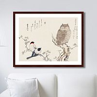картина: smart owl watching, 1793г. в Белгороде