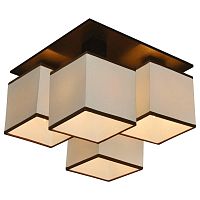 потолочная люстра arte lamp quadro a4402pl-4bk в Белгороде