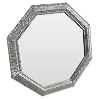 зеркало серебряное восьмиугольное с декором sparkle silver в Белгороде