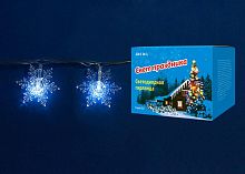 светодиодная гирлянда «снежинки-1» 700см (07930) uniel uld-s0700-050/dta white ip20 snowflakes-1 в Белгороде