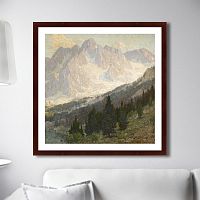 картина: high sierra, mountain scene, 1905г. в Белгороде