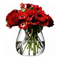 ваза округлая низкая flower 17 см в Белгороде