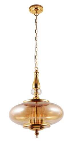 подвесной светильник crystal lux miel sp4 gold в Белгороде