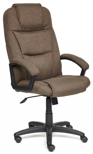компьютерное кресло tetchair бергамо (крестовина пластик, обивка ткань) для руководителя в Белгороде