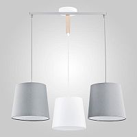 подвесная люстра tk lighting 1279 balance серая в Белгороде