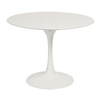 стол журнальный eero saarinen style tulip table белый в Белгороде