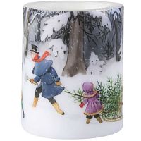 свеча большая elsa beskow рождественское дерево, 12х10 см в Белгороде