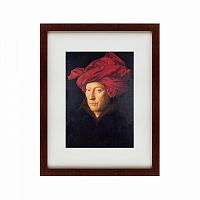 картина: portrait of a man in a chaperon (self-portrait), 1433 в Белгороде