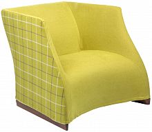 кресло vivienne armchair yellow checkerboard в Белгороде