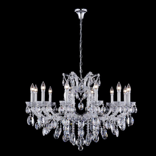 подвесная люстра crystal lux hollywood sp12 chrome в Белгороде