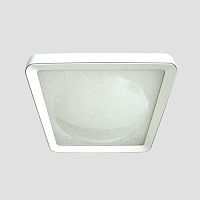 потолочный светодиодный светильник ambrella light orbital crystal sand fs1216 wh/wh 72w+29w d500*500 в Белгороде