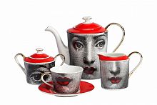 чайный сервиз faces пьеро форназетти red в Белгороде