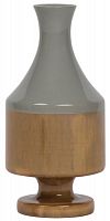 ваза настольная rustic chic grey wood в Белгороде