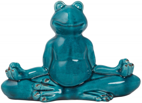 декор frog blue meditation в Белгороде