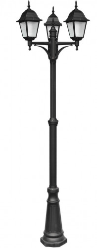 садово-парковый светильник arte lamp bremen a1017pa-3bk в Белгороде