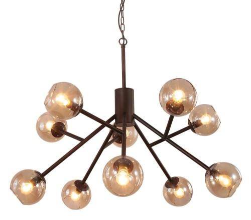 подвесная люстра crystal lux bueno sp-pl10 в Белгороде