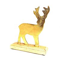 украшение декоративное golden raindeer, 22х18х5 см в Белгороде