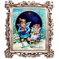 картина «с новым годом!» в раме «амели силвер», версия 22 в Белгороде