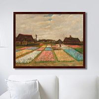 картина: flower beds in holland, 1883г. в Белгороде