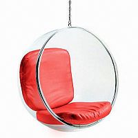 кресло bubble chair красное в Белгороде