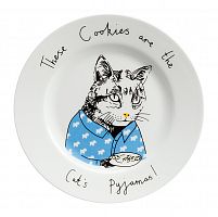 тарелка these cookies are the cat's pyjamas в Белгороде
