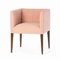 кресло penelope dining chair розовое в Белгороде