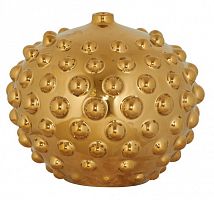 ваза настольная nucleus round gold small в Белгороде