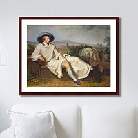 картина: goethe in the roman campagna, 1787г. в Белгороде
