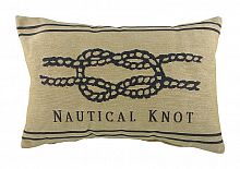 подушка с морским узлом nautical knot natural в Белгороде