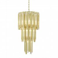 люстра gigi 7 gold от delight collection прозрачная/золото в Белгороде