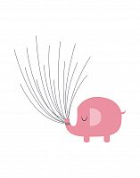 постер pink elephant а4 в Белгороде
