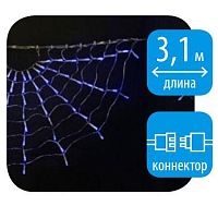 занавес светодиодный «радуга-1» 310см синий (ul-00001409) uld-e3104-288/dtk blue ip20 rainbow-1 в Белгороде