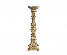 подсвечник фигурный бежевый состаренный на 1 свечу antique blue, 35 см в Белгороде