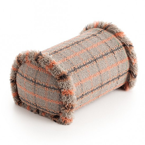 подушка большая-рол tartan terracotta от gan в Белгороде