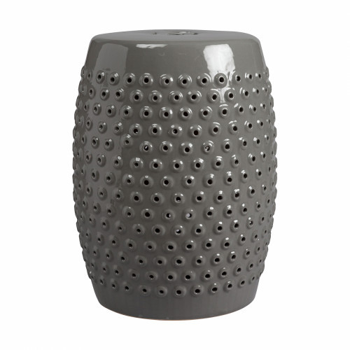 керамический столик-табурет cutwork garden stool серый в Белгороде