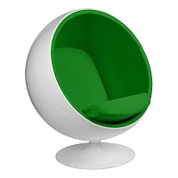 кресло eero aarnio style ball chair зеленое в Белгороде