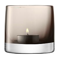 подсвечник стеклянный мокко для чайной свечи light colour, 8,5 см в Белгороде
