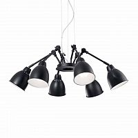 подвесная люстра ideal lux newton sp6 nero в Белгороде