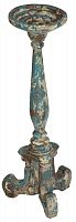 подсвечник состаренный фигурный голубой relic collection, 61 см в Белгороде