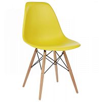 стул деревянный eames pc-015 yellow в Белгороде