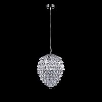 подвесной светильник crystal lux charme sp2+2 led chrome/transparent в Белгороде