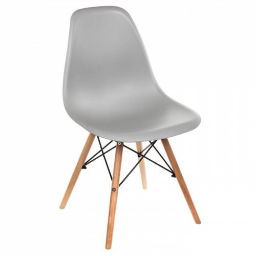 стул деревянный eames pc-015 grey в Белгороде