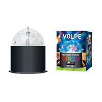 светодиодный светильник-проектор (09840) volpe disco uli-q302 03w/rgb black в Белгороде