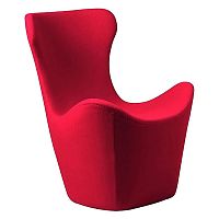 кресло papilio lounge chair красное в Белгороде